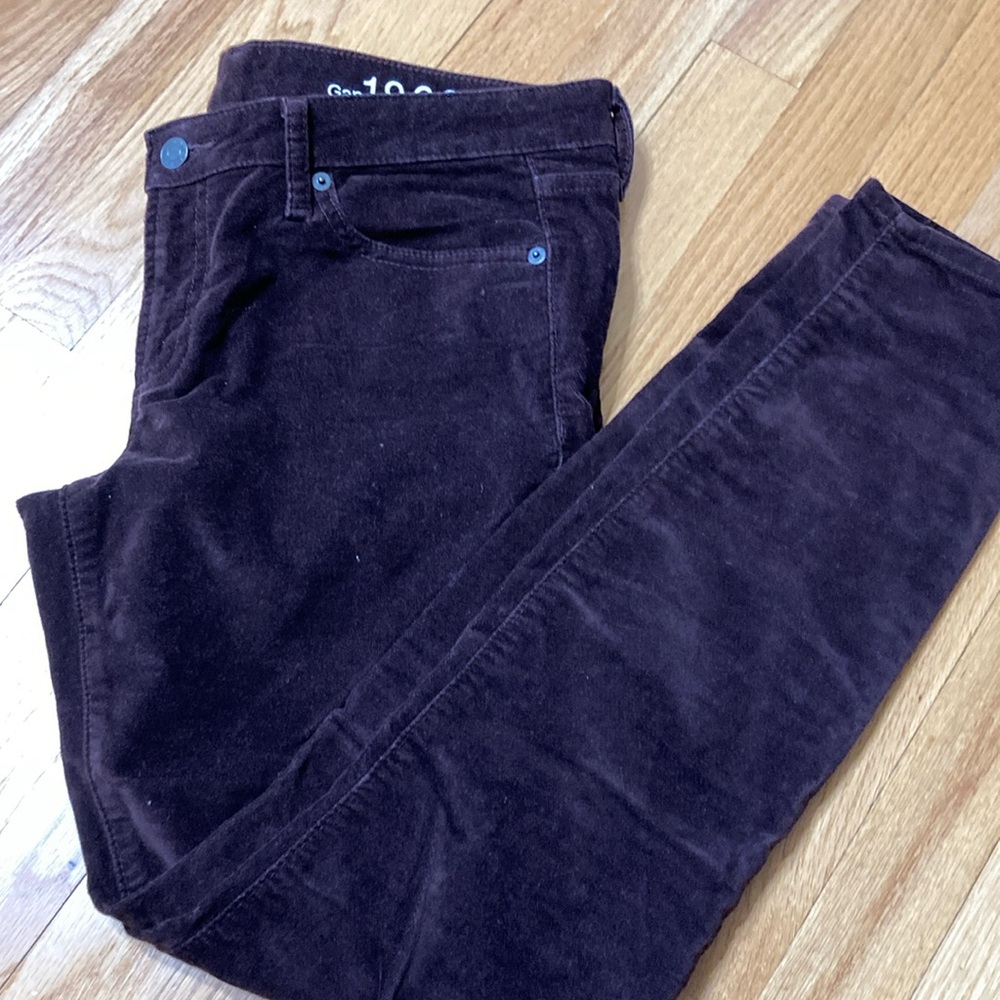 Gap 1969 always skinny 30R velveteen